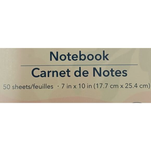 Tropical Notebook Journal Bright FLORAL Lined Soft Cover Cottagecore Stationary - Picture 9 of 10